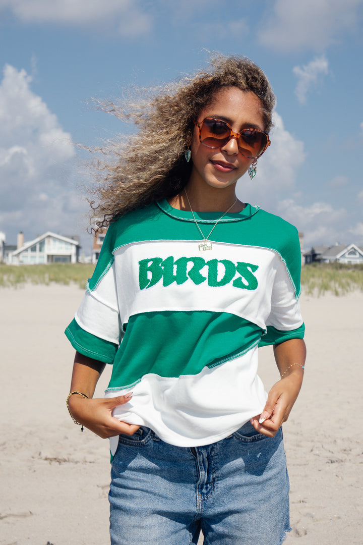 Philly Birds French Terry Color Block Sweatshirt