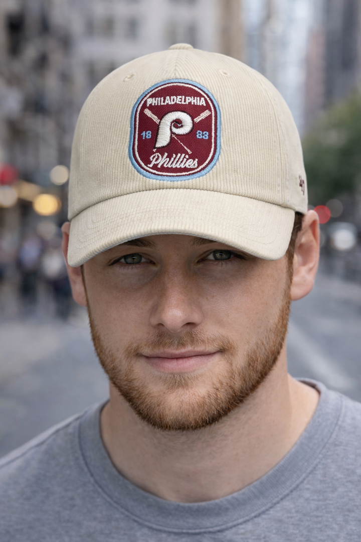 Philadelphia Phillies Cooperstown CrossPatch Corduroy Clean Up