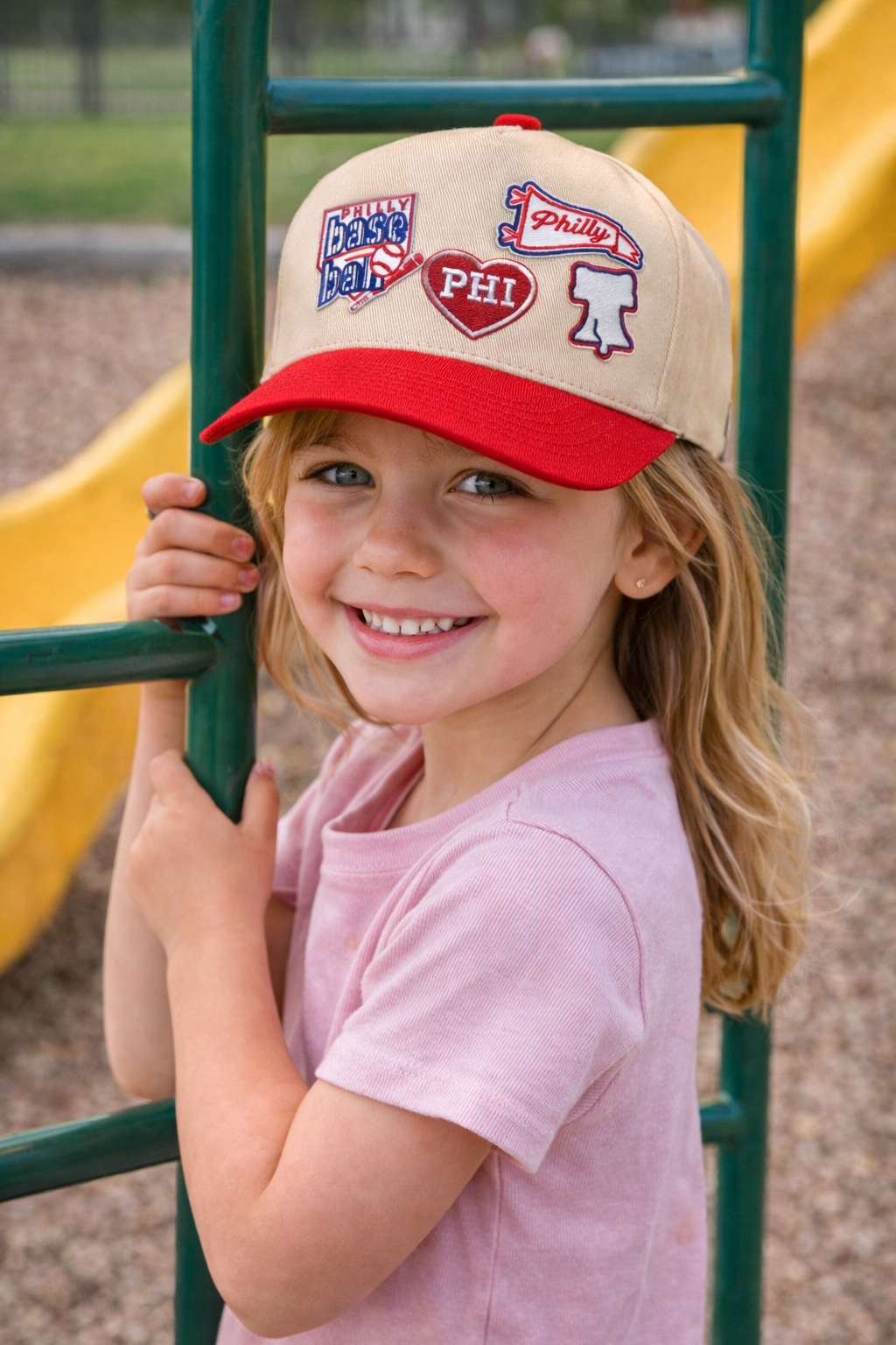 Philly Red Multi Patch Hitch Hat