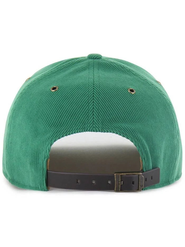 Philadelphia Eagles Corduroy Eagles Script Kelly Green Hitch Hat