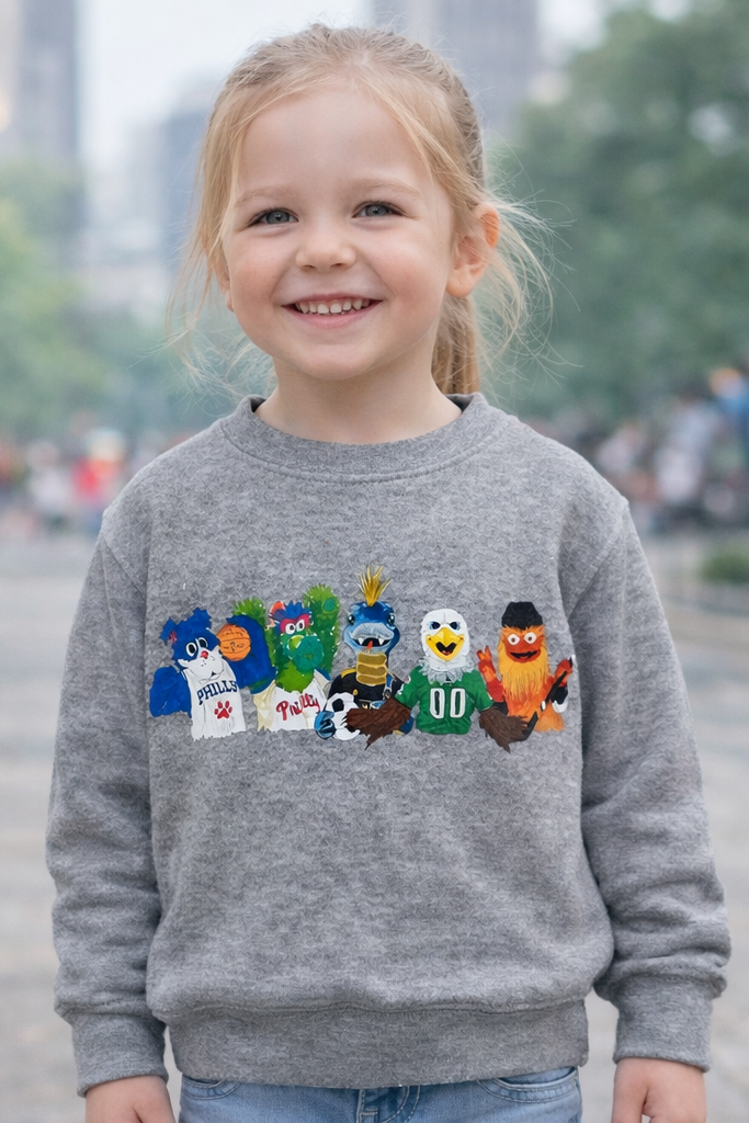 Philly Mascot Crew Sweatshirt