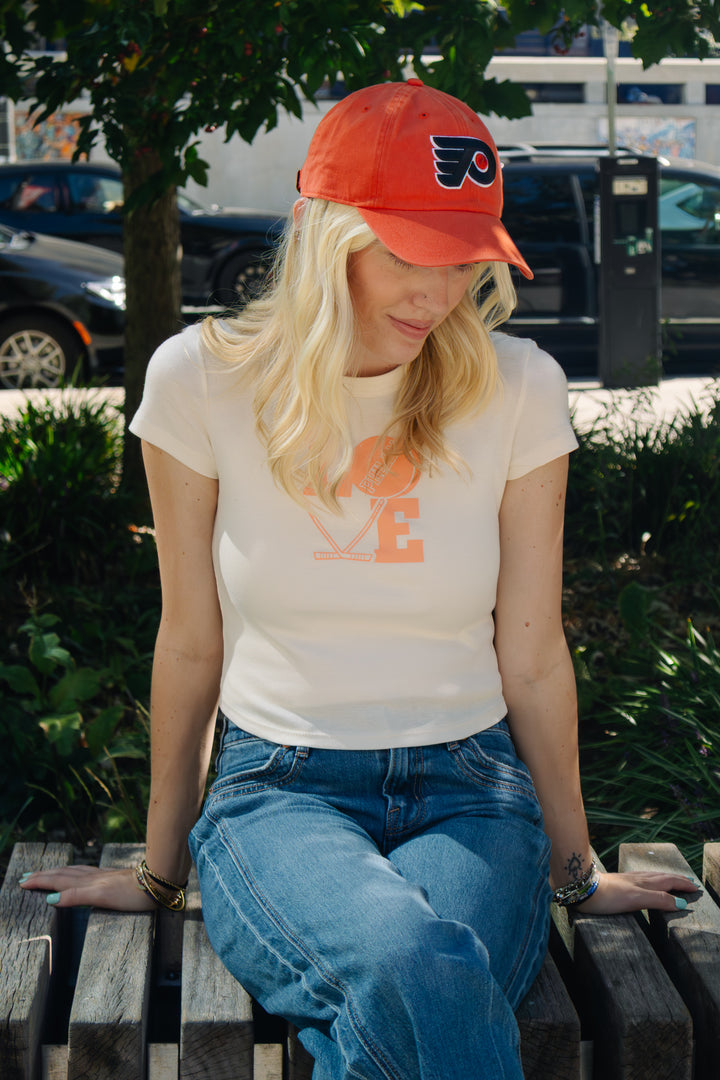 Philadelphia Flyers Orange Clean Up Hat