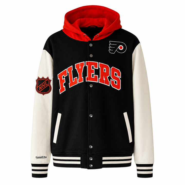 Philadelphia Flyers Embroidered Hooded Sweatshirt