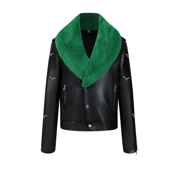 Philadelphia Eagles Moto Jacket