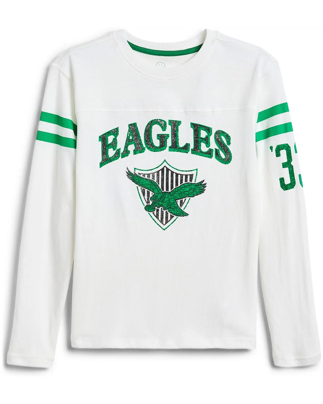 Philadelphia Eagles Striped Long Sleeve T-Shirt