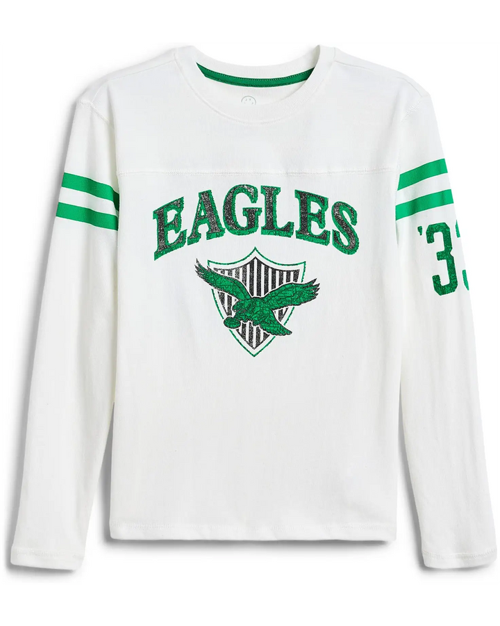 Philadelphia Eagles Striped Long Sleeve T-Shirt