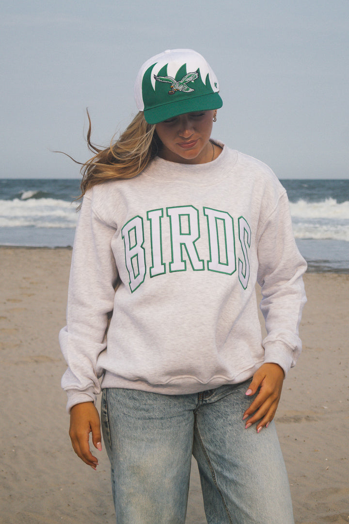 Philly Birds Mock Neck Sweatshirt