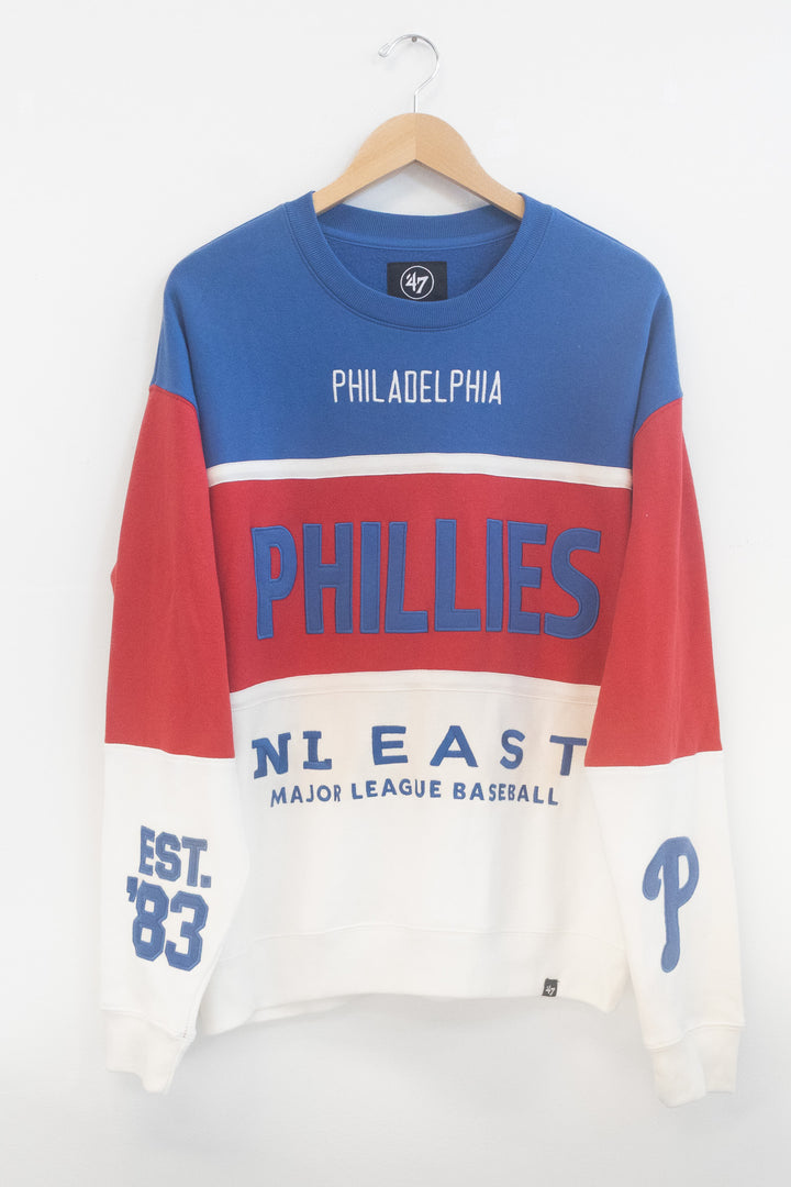 Philadelphia Phillies Embroidered Crewneck Sweatshirt