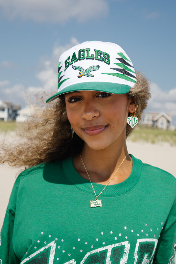 Philadelphia Eagles Diamond Cut Hitch Relaxed Fit Hat