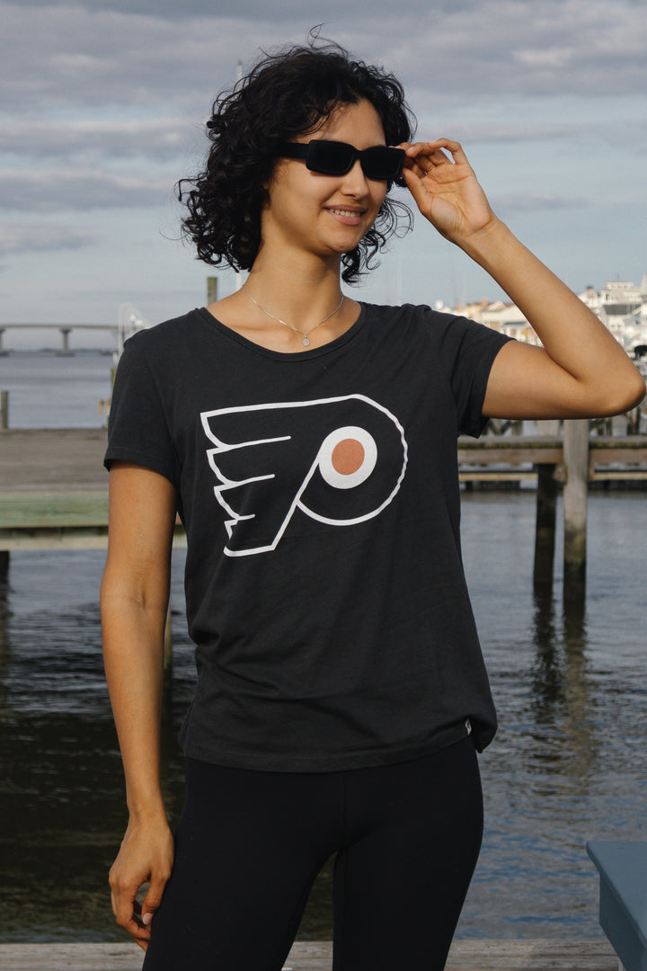 Philadelphia Flyers Black Frankie Tee