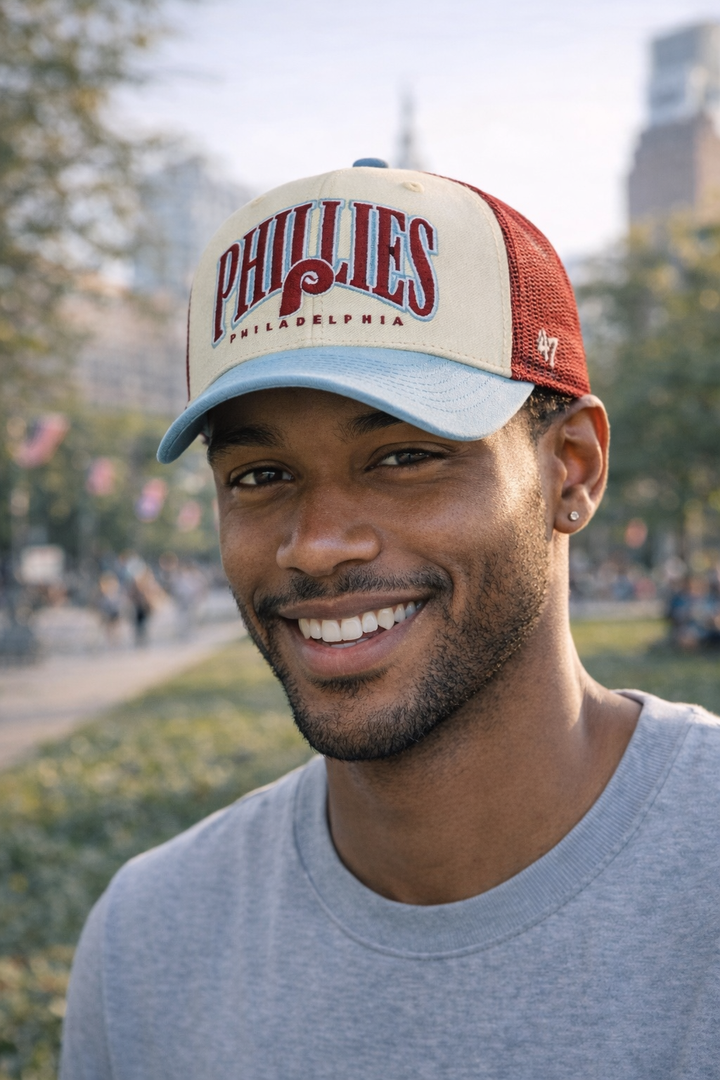 Philadelphia Phillies Cooperstown Drawbridge Trucker