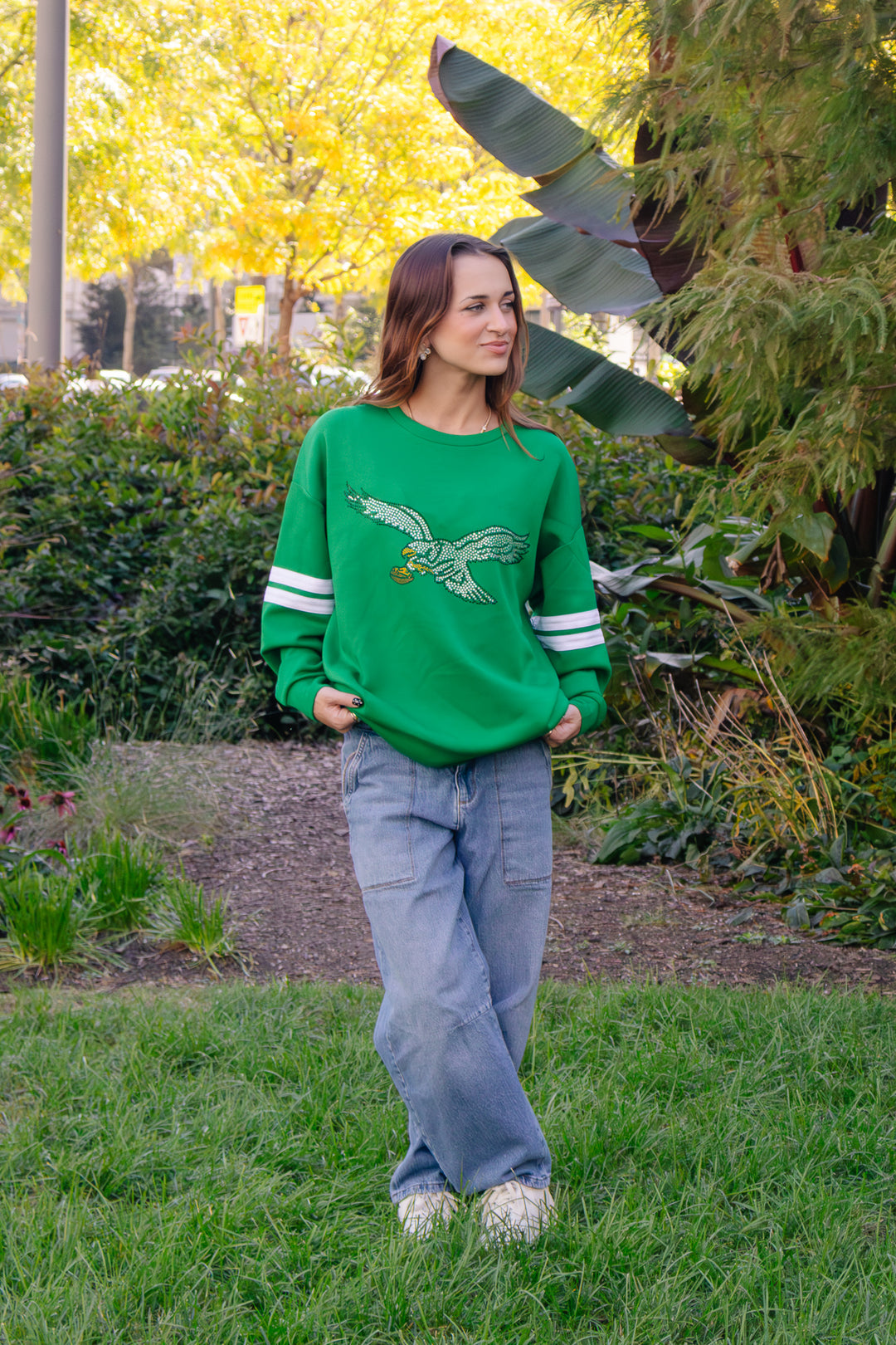 Philadelphia Eagles Bling Sweatshirt