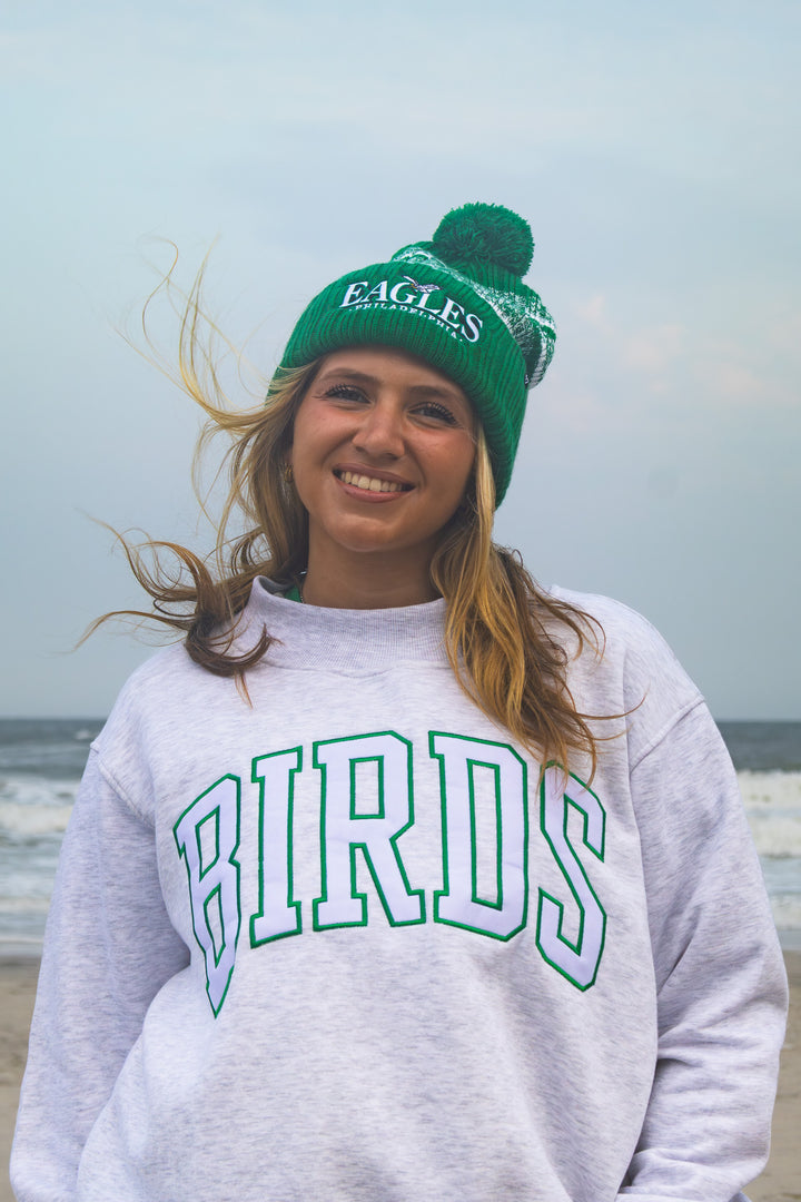 Philly Birds Mock Neck Sweatshirt