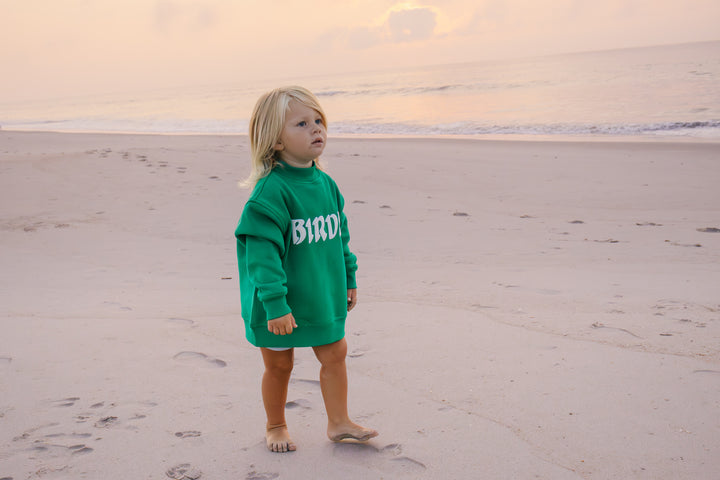 Philly Football Birds Youth Kelly Mock Neck