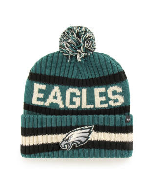 Philadelphia Eagles Pacific Green Bering Cuff Knit w/Pom