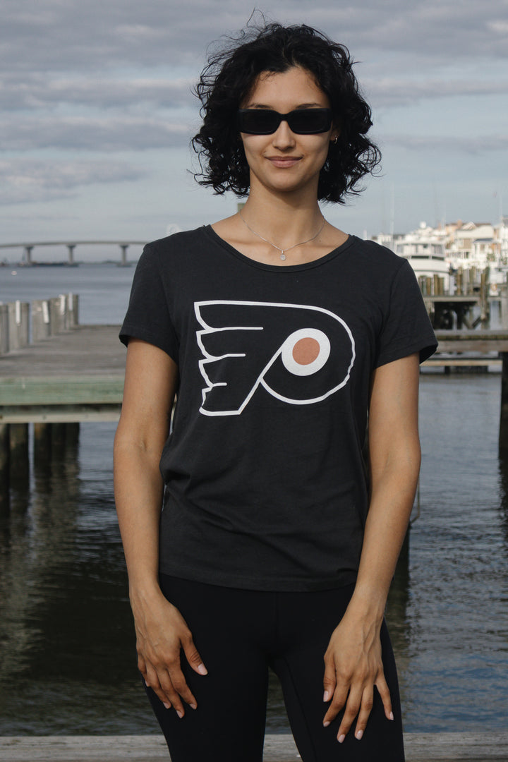 Philadelphia Flyers Black Frankie Tee