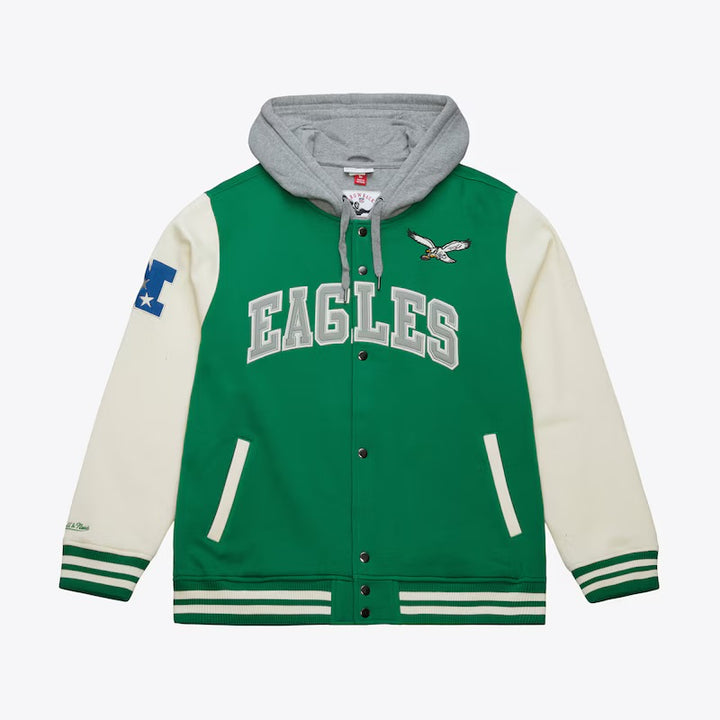 Philadelphia Eagles Embroidered Hoodie Jacket