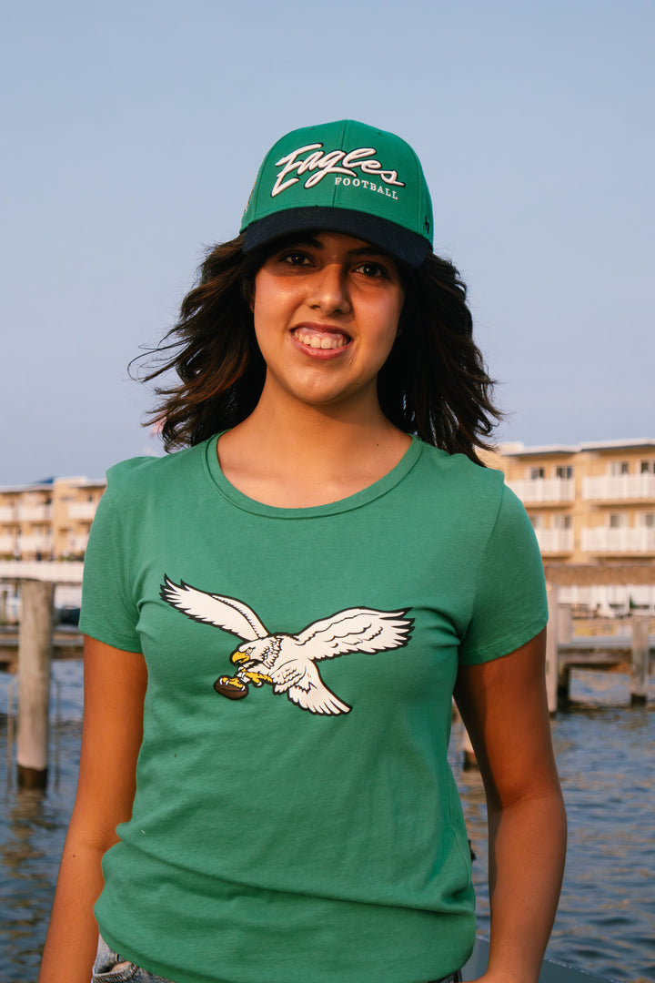 Philadelphia Eagles Orchard Green Frankie Tee