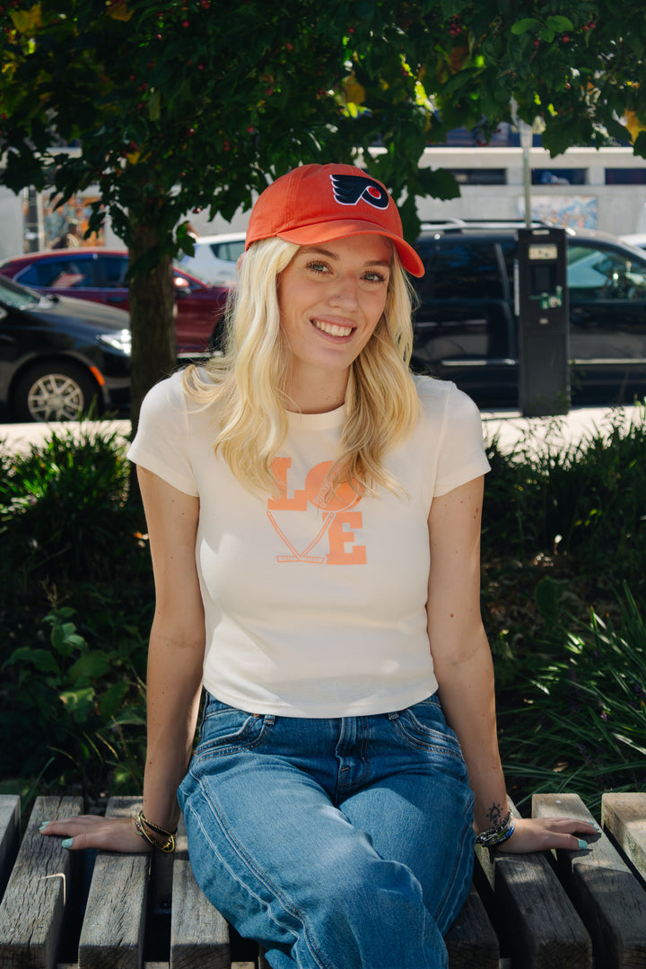 Philly Hockey Oatmeal Love Baby Tee