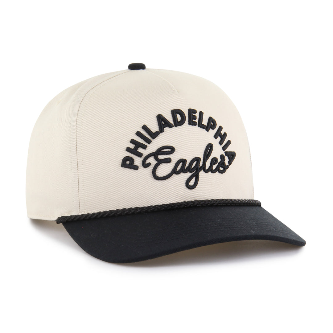 Philadelphia Eagles Natural Rope Script Hitch RF All Cap