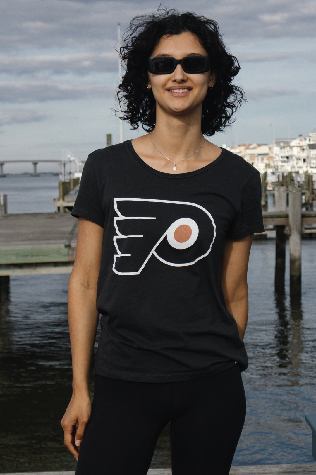 Philadelphia Flyers Black Frankie Tee