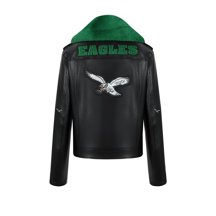 Philadelphia Eagles Moto Jacket
