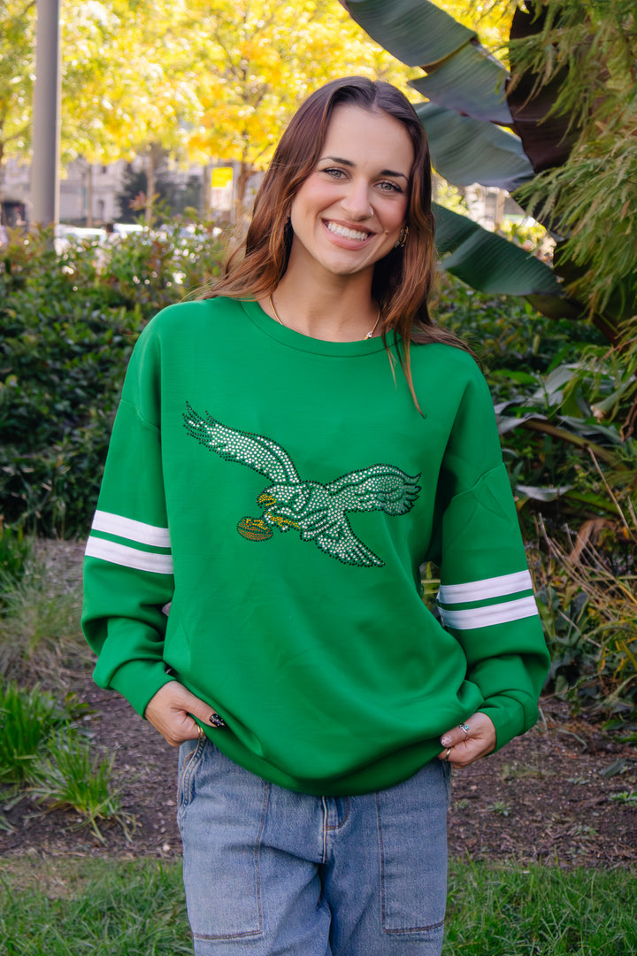 Philadelphia Eagles Bling Sweatshirt