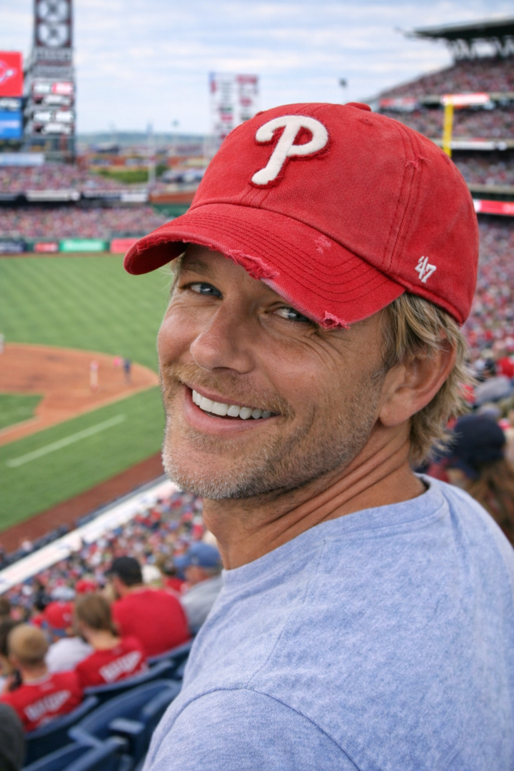 Philadelphia Phillies Light Habanero Red Clean Up
