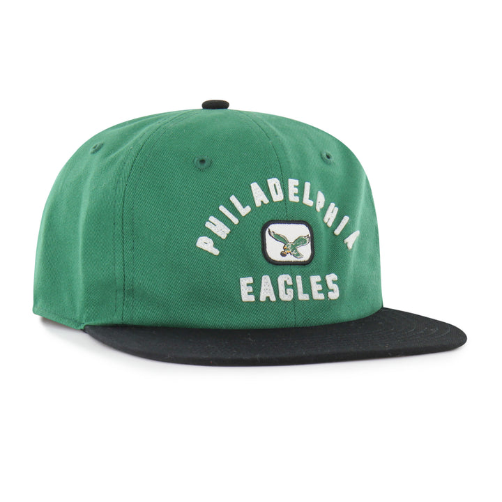 Philadelphia Eagles Historic Kelly Arch Felt Captain Adjustable Hat