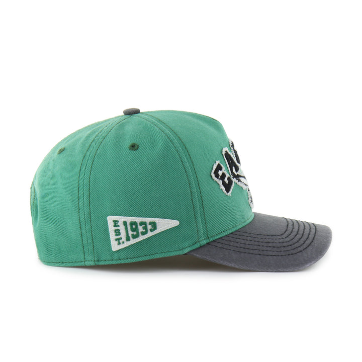 Philadelphia Eagles Historic Mixed Green Calderwood Hitch Adjustable Hat