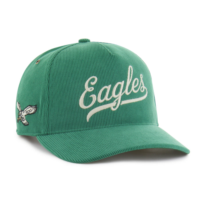Philadelphia Eagles Corduroy Eagles Script Kelly Hitch