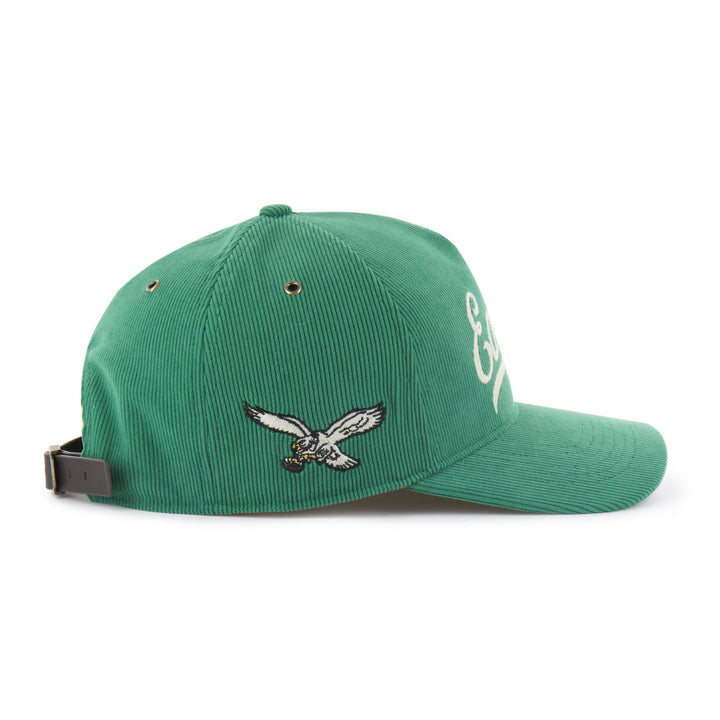 Philadelphia Eagles Corduroy Eagles Script Kelly Hitch
