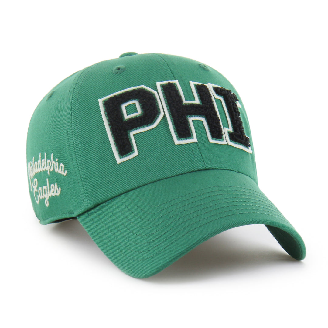 Women Philadelphia Eagles Historic Kelly Zoey Clean Up Hat