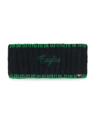 Philadelphia Eagles Historic Black Blanket Stitch Headband
