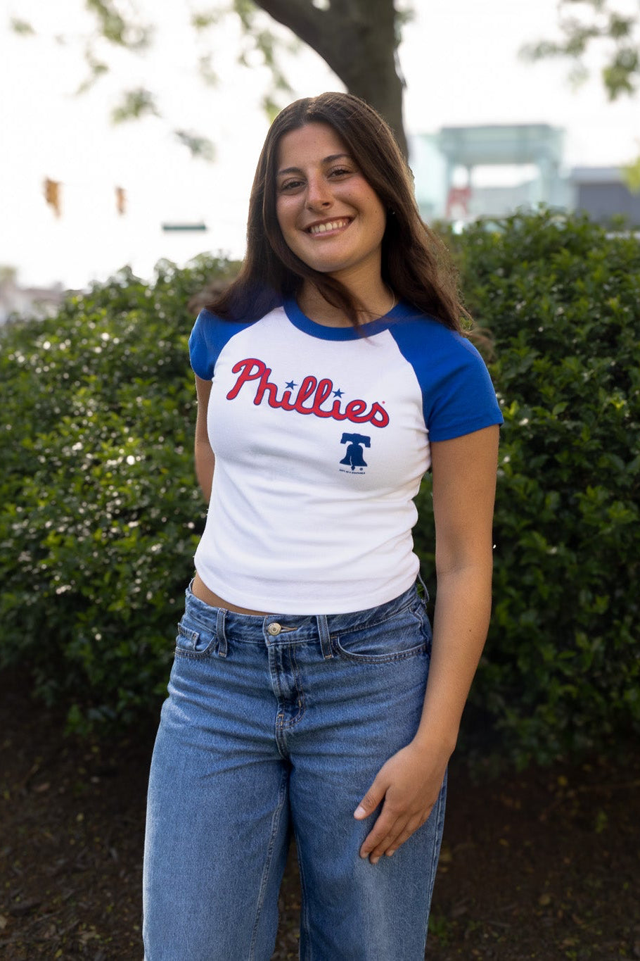 Philadelphia Phillies Logo Royal Baby Tee