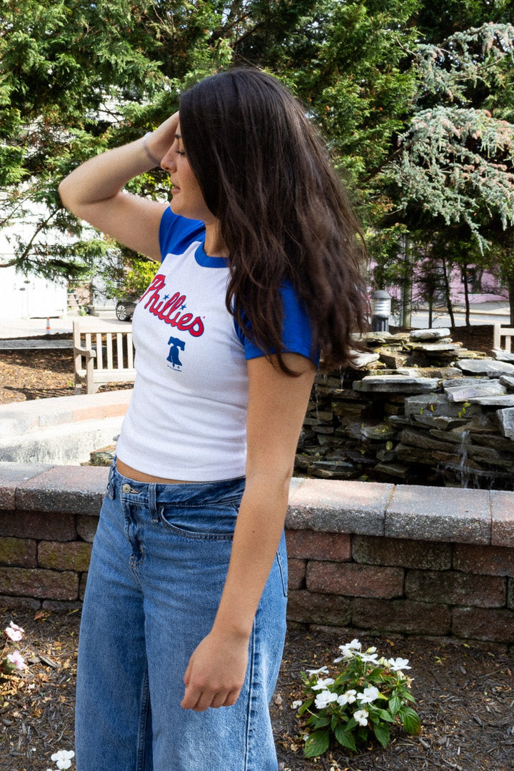 Philadelphia Phillies Logo Royal Baby Tee