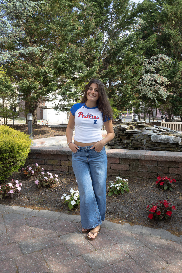 Philadelphia Phillies Logo Royal Baby Tee