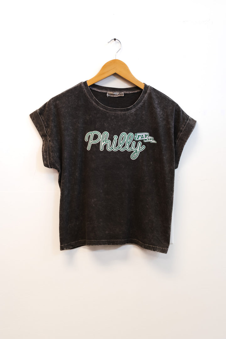 Philly Charcoal Multi Patch Tee