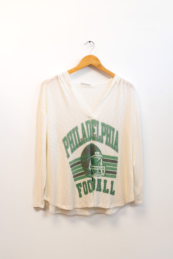 Philly Ribbed Lightweight Hoodie