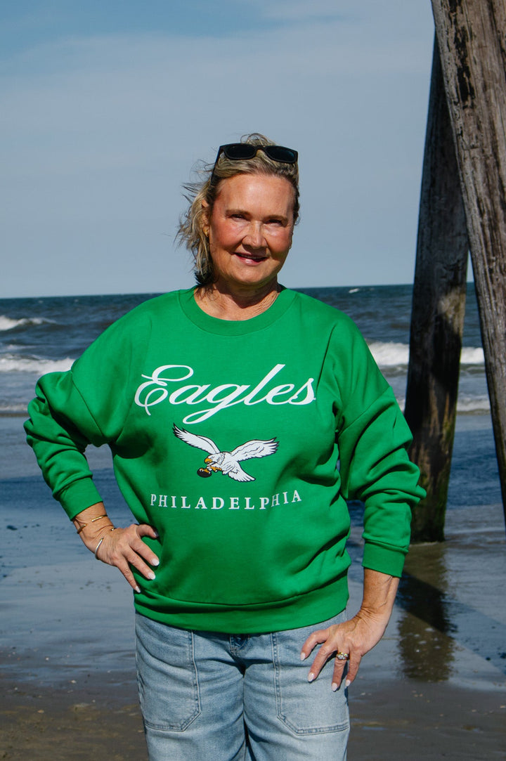 Philadelphia Eagles Kelly Drop Shoulder Legacy Club