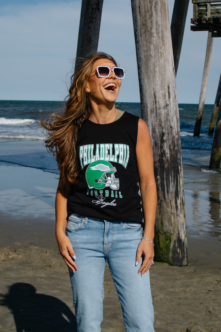 Philadelphia Eagles Racerback Tank Top