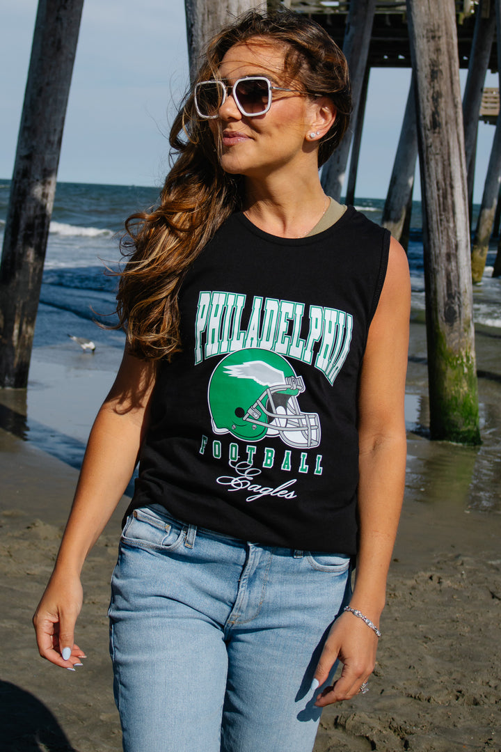 Philadelphia Eagles Racerback Tank Top