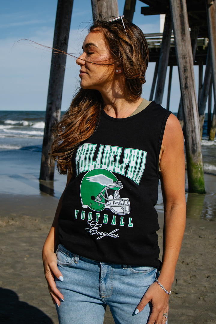 Philadelphia Eagles Racerback Tank Top
