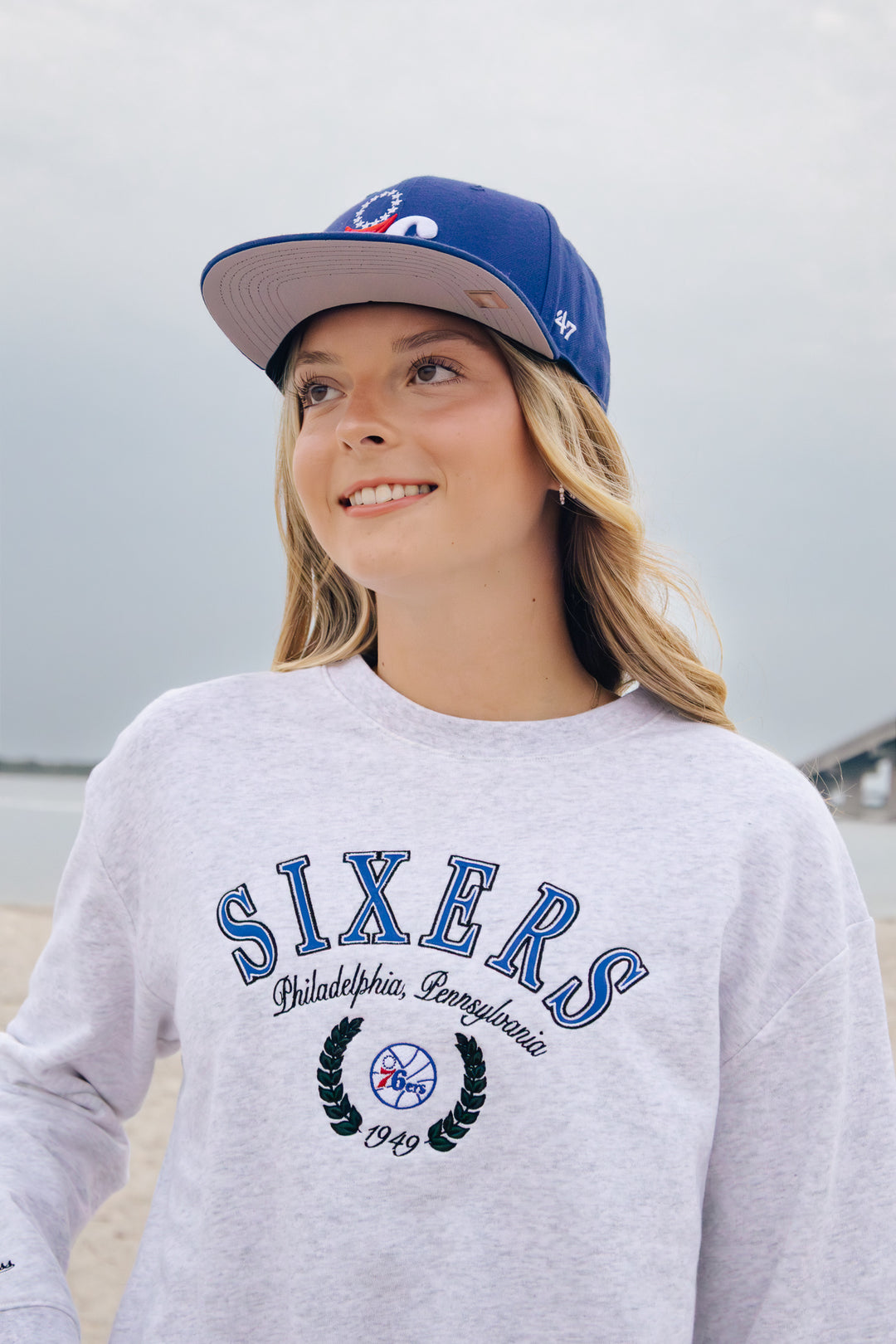 Philadelphia 76ers Royal No Shot Captain