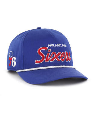 Philadelphia 76ers Royal Crosstown Script Hitch