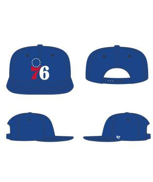 Philadelphia 76ers Royal No Shot Captain