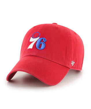 Philadelphia 76ers Red Clean Up
