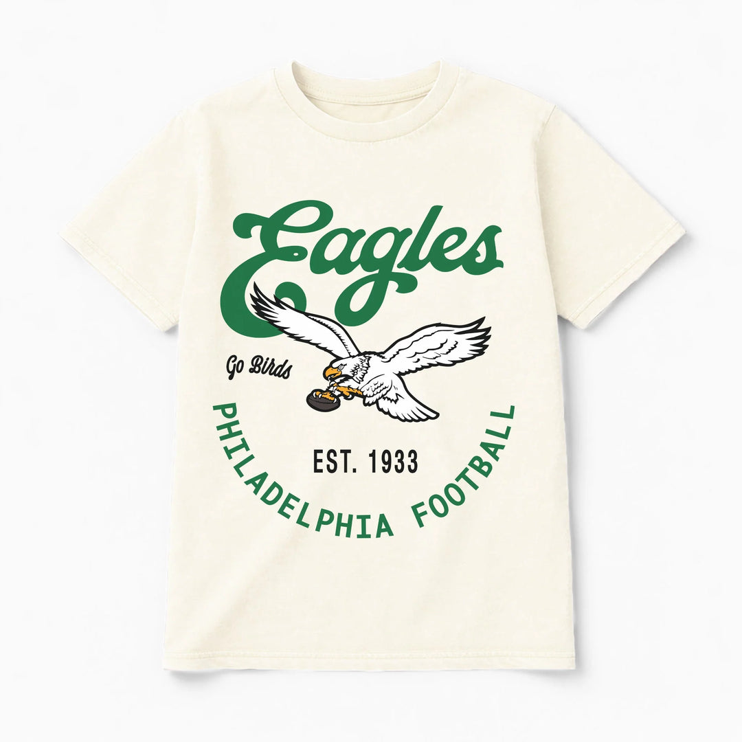 Philadelphia Eagles Retro Crewneck Tee