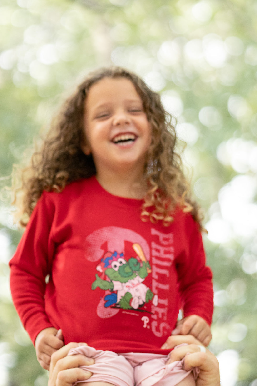 Philadelphia Phillies Phanatic Red Crew Sweatshirt