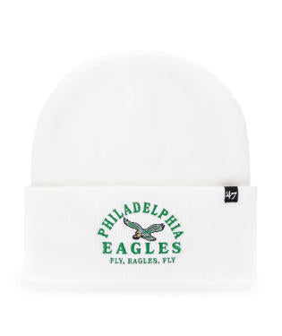 Philadelphia Eagles White Knit Cuff